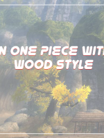 In One Piece With Wood Style